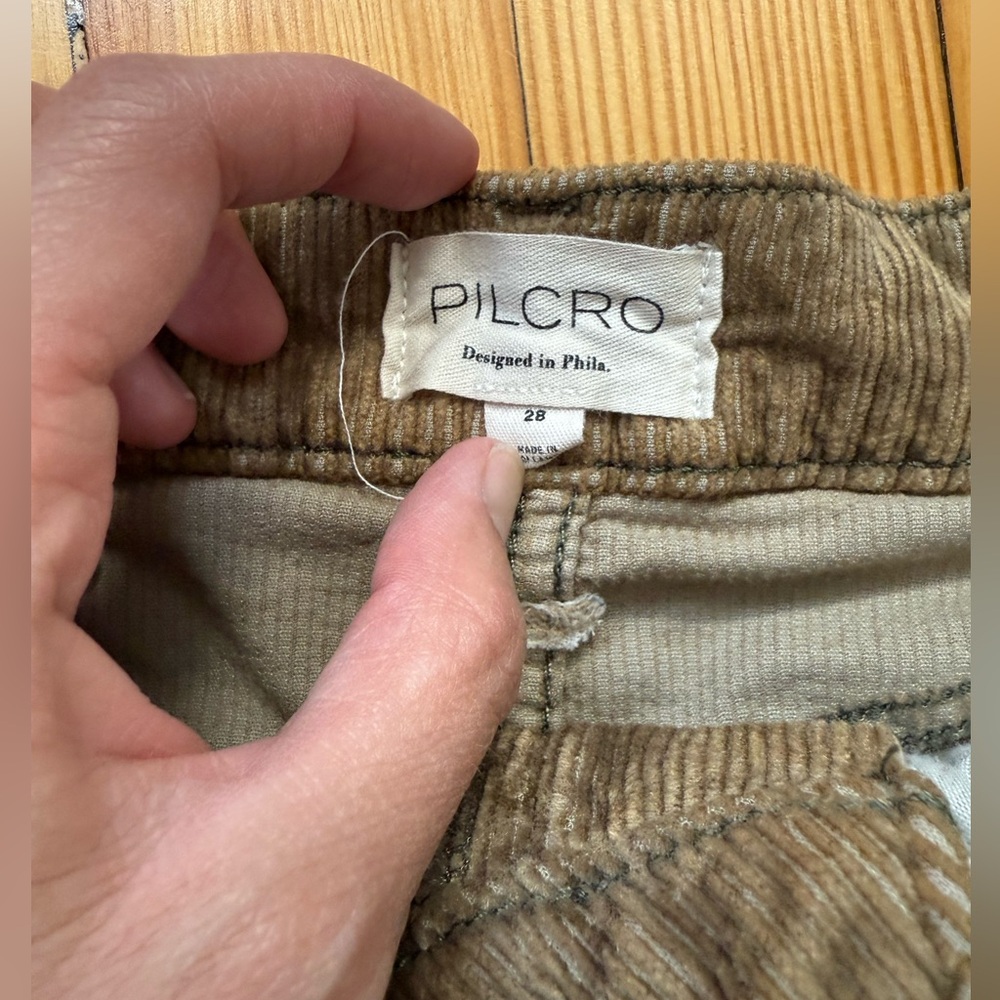 Pilcro Corduroy Kenna Barrel Pants - Picture 4 of 4